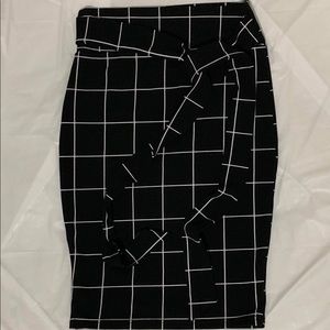 Midi Plaid Skirt from REVAMPED.